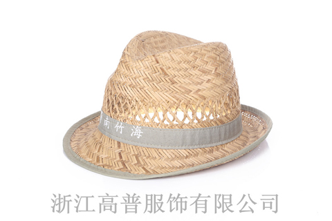 男士巴拿馬帽，樣帽圖由江浙滬帽子工廠提供
